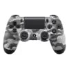Controle Playstation 4 Dualshock Camuflado Cinza Sem Fio